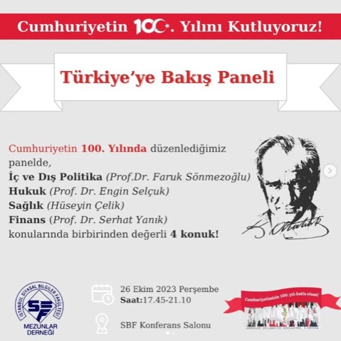 Türkiye'ye Bakış Paneli - Fotoğraf 1